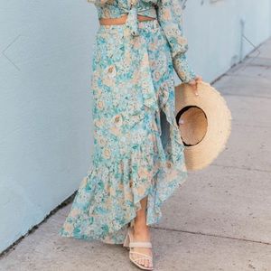 Floral Midi Skirt